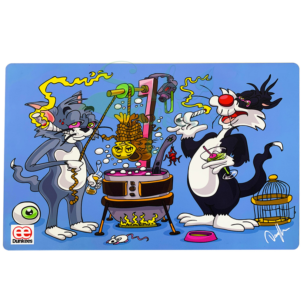 Rolling Trays and Dab Mats : Cartoon Silicone Dab Mat 2